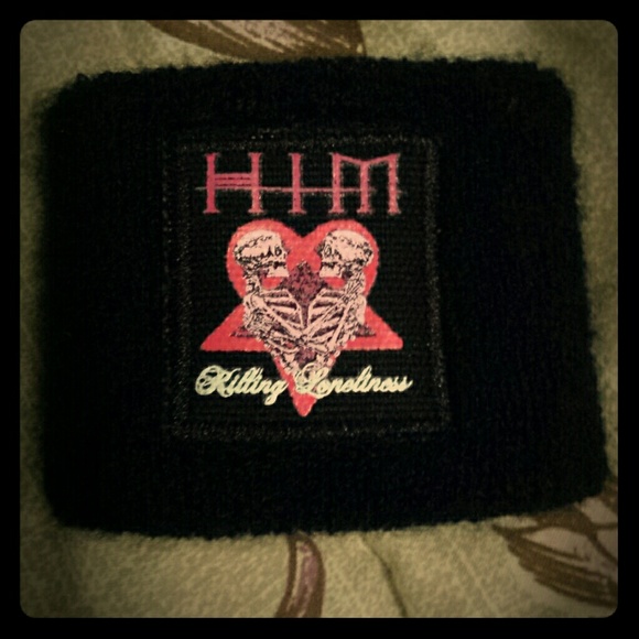 Hot Topic Accessories - H.I.M. Heartagram Killing Loneliness Wrist Guard